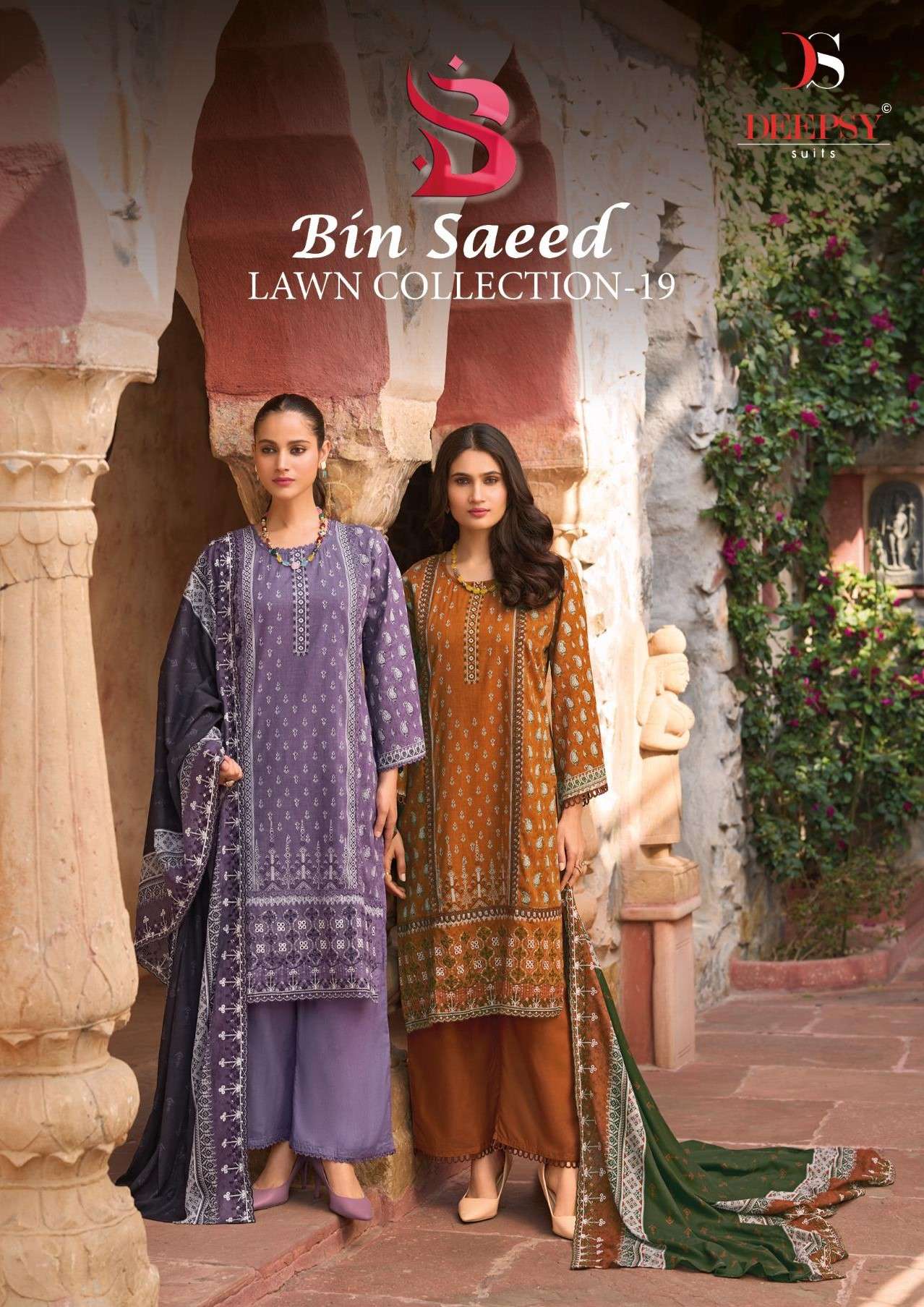 BIN SAEED LAWN COLLECTION VOL - 19 BY DEEPSY SUITS